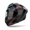 KASK MOTOCYKLOWY AIROH MATRYX WIDE RED GLOSS S